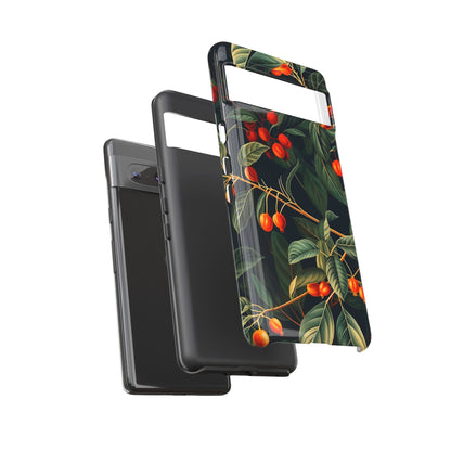 Tough Cases, Floral Phone Case, Nature-Inspired Tech, Unique Gift, Phone Accessory, Botanical Design, Fall Vibes