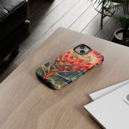 Tough Cases: Vibrant Floral Phone Case, Tough Phone Covers, Floral Art Cases, Nature Design Accessories, Gift for Nature Lovers