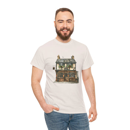 Vintage British House - Classy Unisex Heavy Cotton T-Shirt