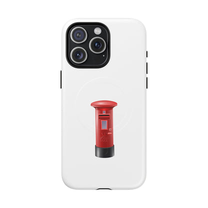 Tough Magnetic Phone Case with Vintage Post Box Design, Durable Protector, Unique Gift, Travel Lover's Accessory, Holiday Present, Red [...]