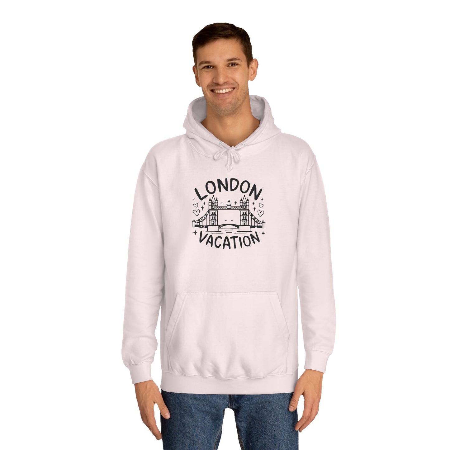 Unisex College Hoodie - London's Peaceful Vacations