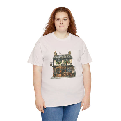 Vintage British House - Classy Unisex Heavy Cotton T-Shirt