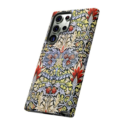 Stylish Phone Case - Floral Design, Tough Cases, Gift for Her, Phone Accessories, Trendy Tech, Unique Cell Phone Cover
