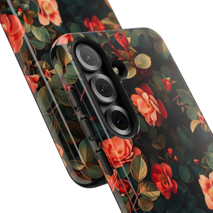 Floral Phone Case - Elegant Floral Design, Tough Protective Case, Perfect Gift for Her, Trendy Phone Accessories, Mother’s Day, Birthday