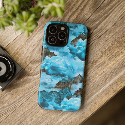 Mountain Wave Phone Case - Adventure Gear, Outdoor Gifts, Stylish Cases, Trendy Accessories, Nature Lovers