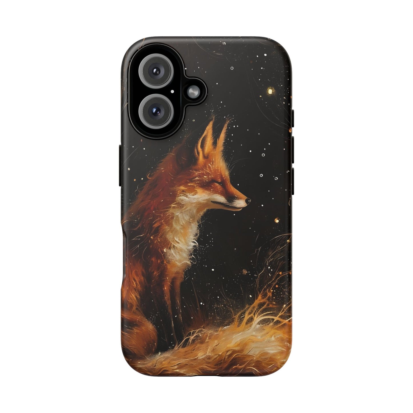 Phone Case with Artistic Fox Design, Cozy Gift for Nature Lovers, Cute Animal Case for Holiday, Unique Decorative Cover