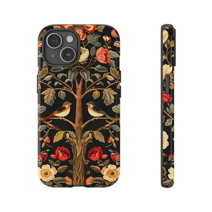 Floral Phone Case - Artistic Tough Cases for Phone Protection, Unique Gifts, Nature-Inspired Design, Eco-Friendly Accessories, Home Decor