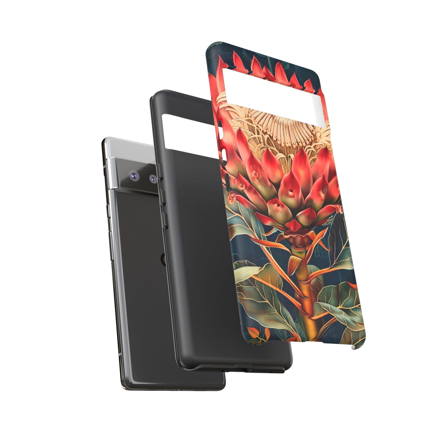 Tough Cases: Vibrant Floral Phone Case, Tough Phone Covers, Floral Art Cases, Nature Design Accessories, Gift for Nature Lovers