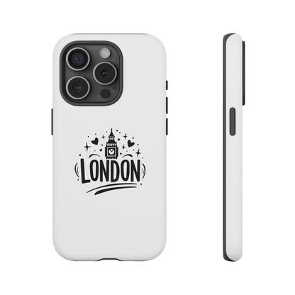 Stylish Phone Case for London Lovers, London Gift, Travel Accessory, Unique Smartphone Case, Cityscape Phone Cover