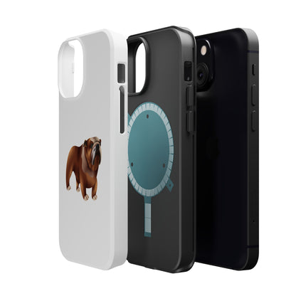 Dog Lover Magnetic Tough Cases, Bulldog Phone Case, Pet Owner Gifts, Stylish Phone Accessories, Customizable Cases for Pet Lovers