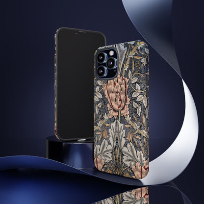 Floral Phone Case, Tough Cases for Stylish Protection, Flower Design, Gift for Her, Phone Accessories, Trendy Mobile Covers