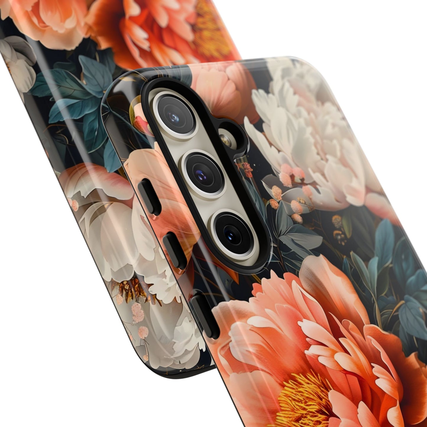 Floral Phone Case - Tough Cases, Durable Cover, Flower Design, Unique Gift, Phone Accessories