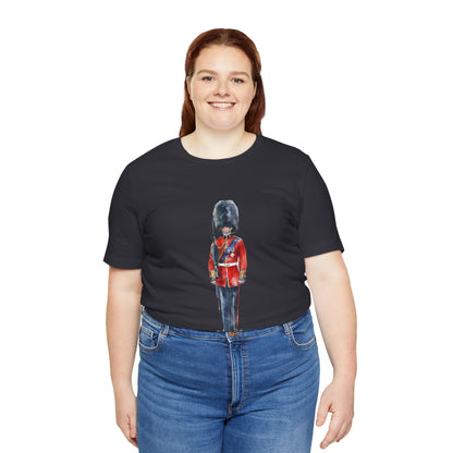 Unisex Jersey Short Sleeve Tee - Echoes of Valor - Red Jacket at Bodmin Keep