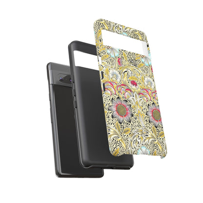 Floral Phone Case - Tough Cases, Floral Design, Stylish, Protective, Unique Gift for Her, Phone Accessories