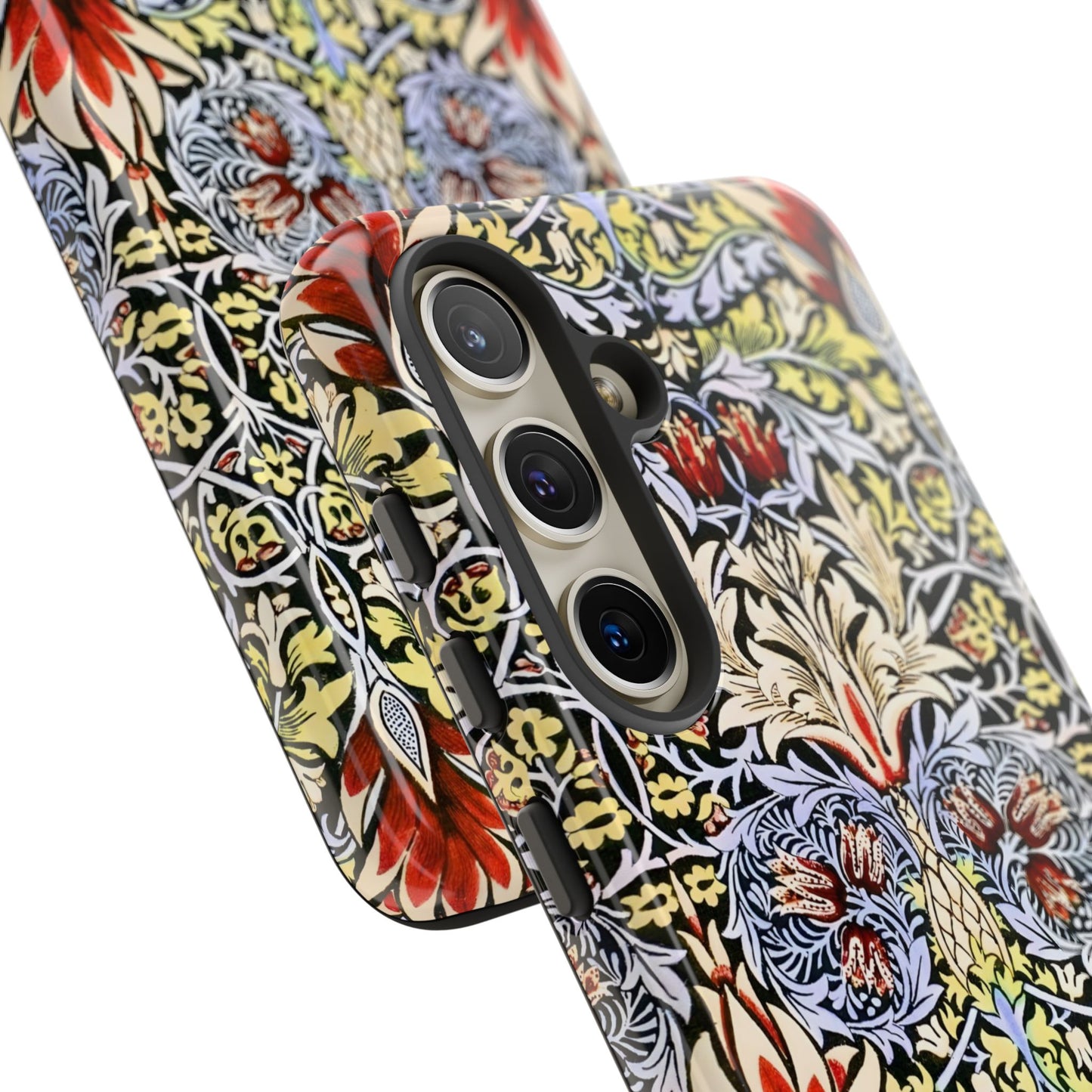 Stylish Phone Case - Floral Design, Tough Cases, Gift for Her, Phone Accessories, Trendy Tech, Unique Cell Phone Cover