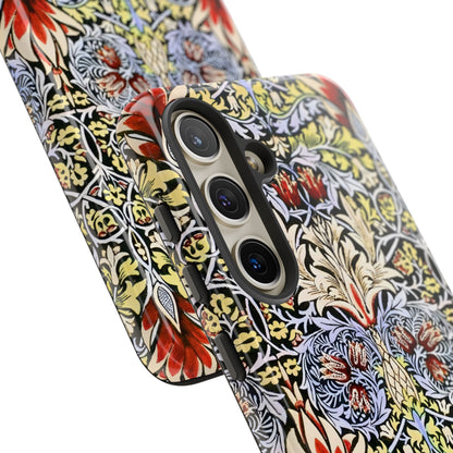 Stylish Phone Case - Floral Design, Tough Cases, Gift for Her, Phone Accessories, Trendy Tech, Unique Cell Phone Cover