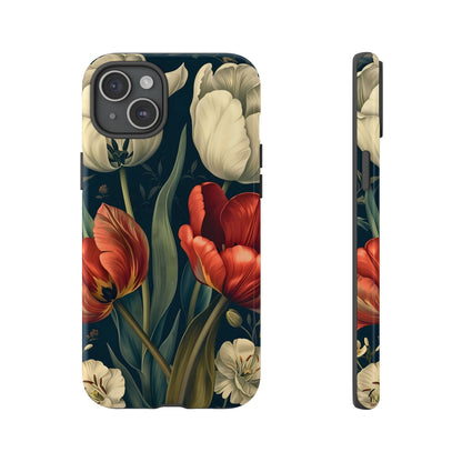 White Flower Tough Cases