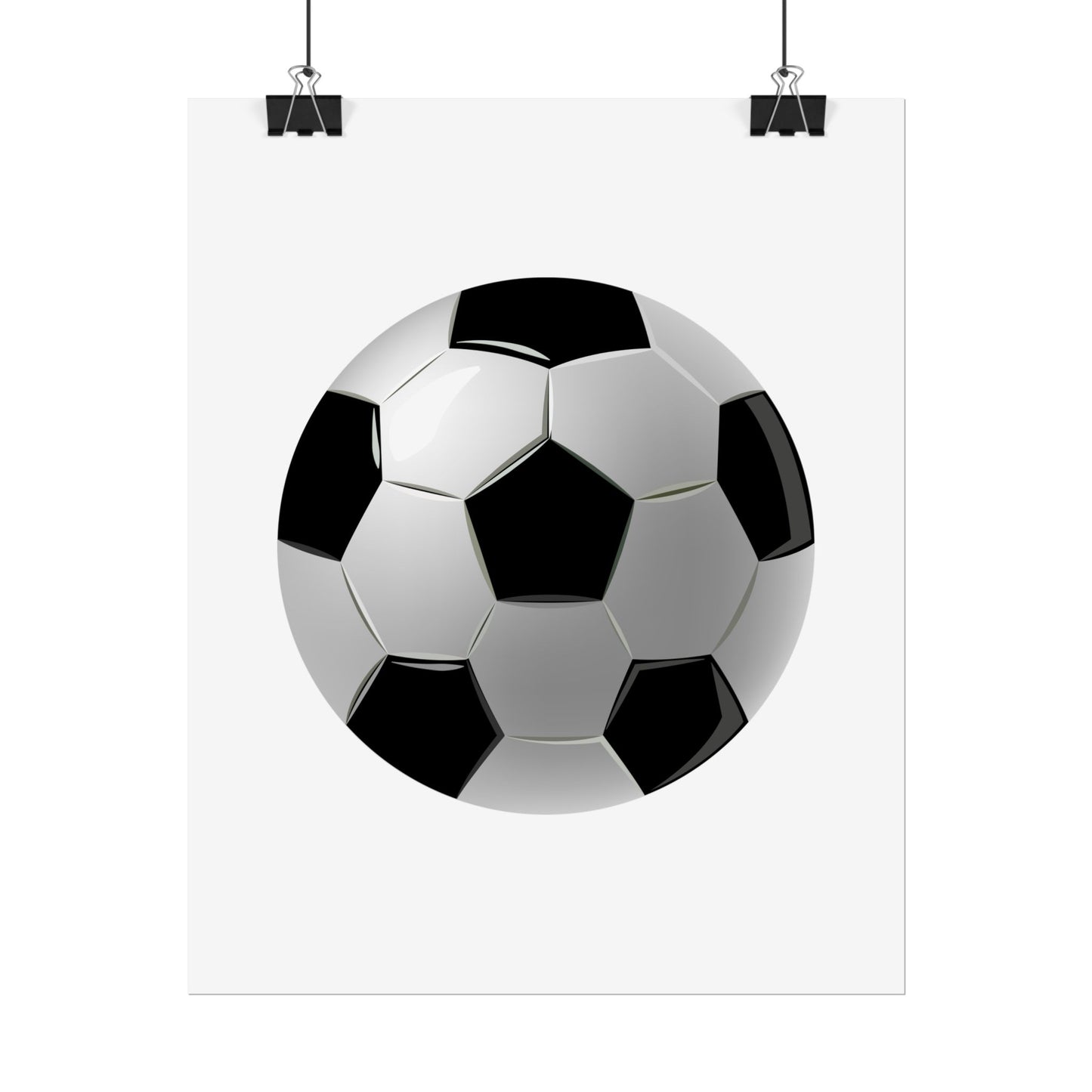 Soccer-Themed Rolled Posters | Perfect for Sports Decor, Game Room, Youth Birthdays, Gifts for Soccer Fans, Wall Art