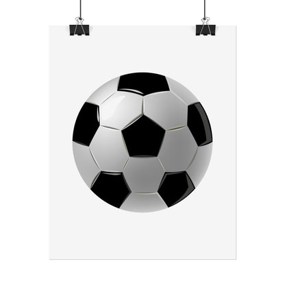 Soccer-Themed Rolled Posters | Perfect for Sports Decor, Game Room, Youth Birthdays, Gifts for Soccer Fans, Wall Art