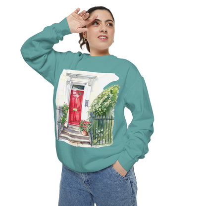 Unisex Garment-Dyed Sweatshirt - Wild Beauty - British Countryside Nature