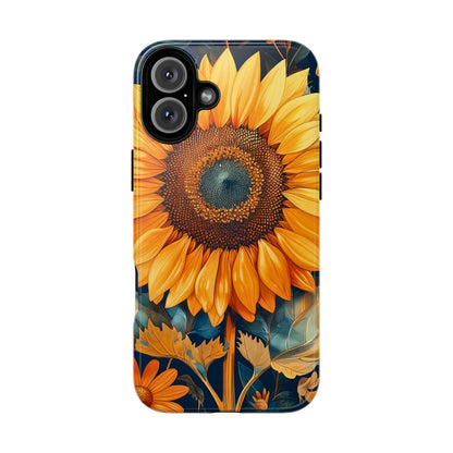 Sunflower Phone Case - Floral Design for Nature Lovers, Cute Spring Accessory, Gift for Her, Eco-Friendly Cover