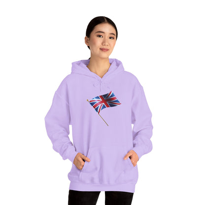 Unisex Heavy Blend™ Hooded Sweatshirt - Heritage in Red, White, and Blue - The British Flag