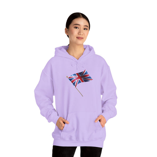 Unisex Heavy Blend™ Hooded Sweatshirt - Heritage in Red, White, and Blue - The British Flag