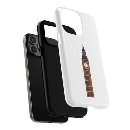 Tough Magnetic Phone Cases with Iconic Big Ben Design, Phone Protector, Unique Gift, London Souvenir, Magnetic Case for Phones
