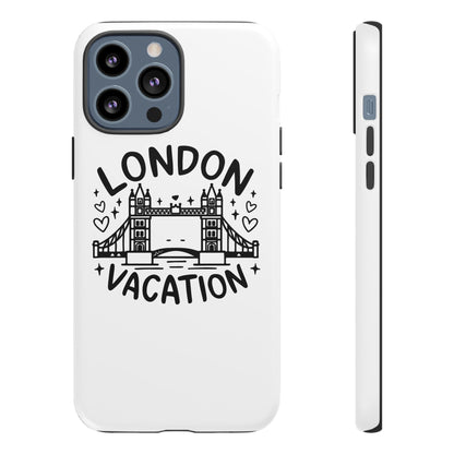 London Vacation Phone Case, Travel Accessories, Unique Gift, London Lover, Custom Phone Cover, Vacation Souvenir