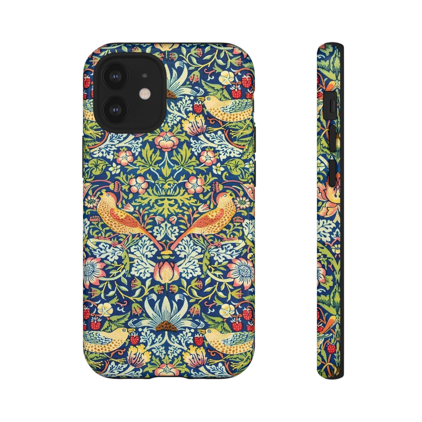 Floral Phone Case | Tough Cases, Stylish Protection, Unique Gift, Eco-Friendly, Floral Pattern, Bird Design