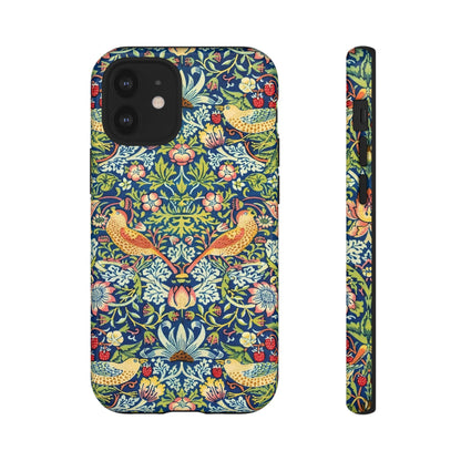 Floral Phone Case | Tough Cases, Stylish Protection, Unique Gift, Eco-Friendly, Floral Pattern, Bird Design