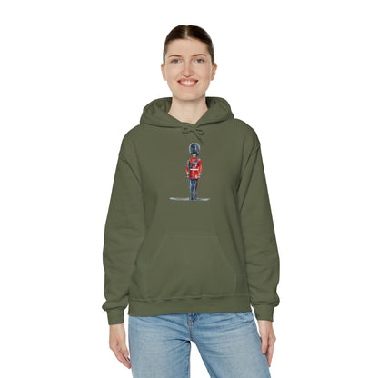 Unisex Heavy Blend™ Hooded Sweatshirt - Cornish Courage - Red Jackets of Bodmin