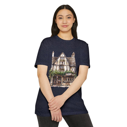 Unisex CVC Jersey T-shirt - Timeless Living - The British Village House Experience
