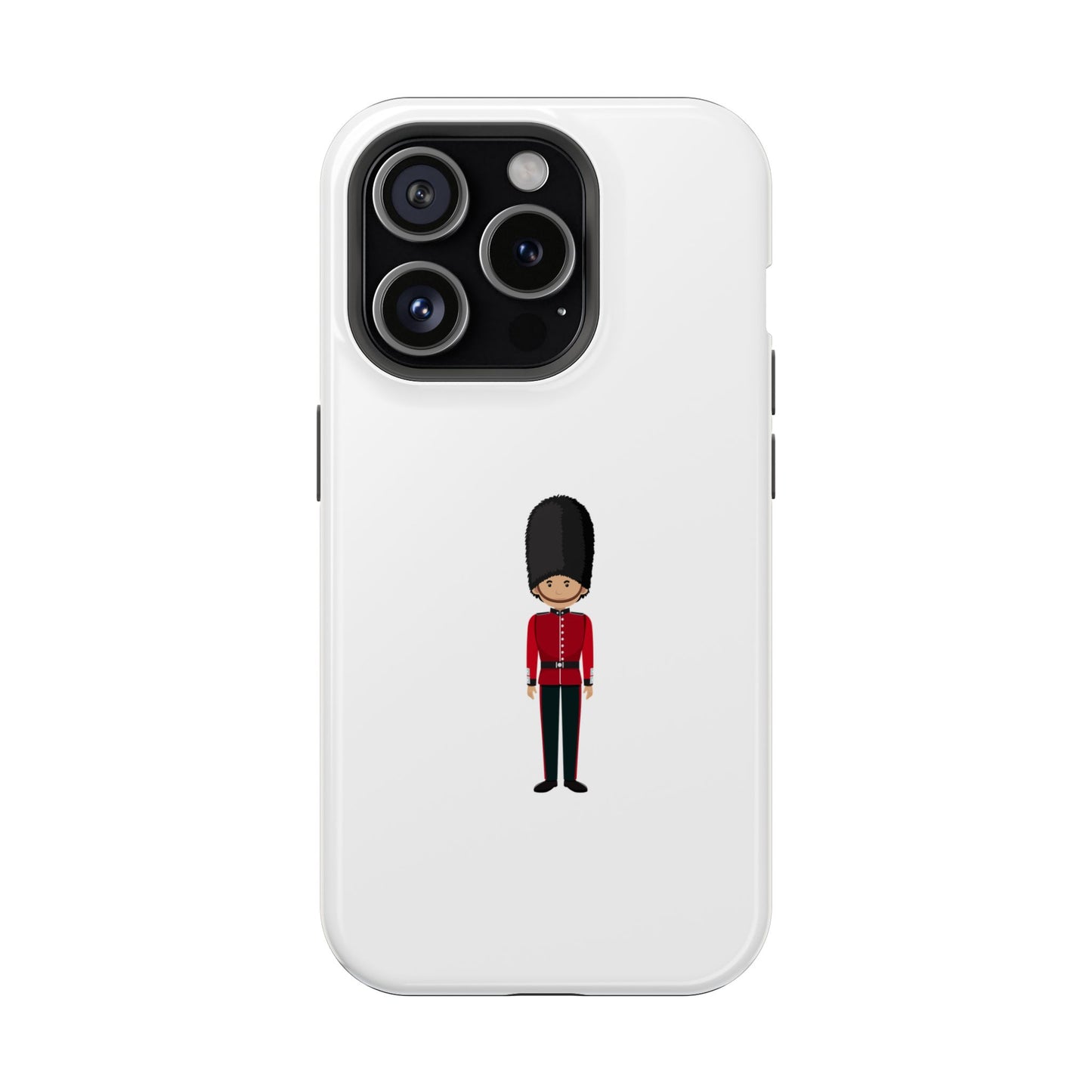 Charming Magnetic Phone Cases with Royal Guard Design, Fun Gift, Phone Accessory, Stylish Protection, Unique Phone Cover