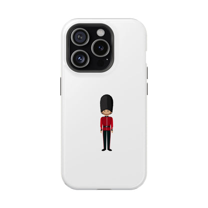 Charming Magnetic Phone Cases with Royal Guard Design, Fun Gift, Phone Accessory, Stylish Protection, Unique Phone Cover