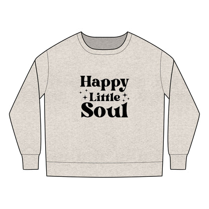 Toddler Sweatshirt - Cute Happy Little Soul Sublimation Graphic