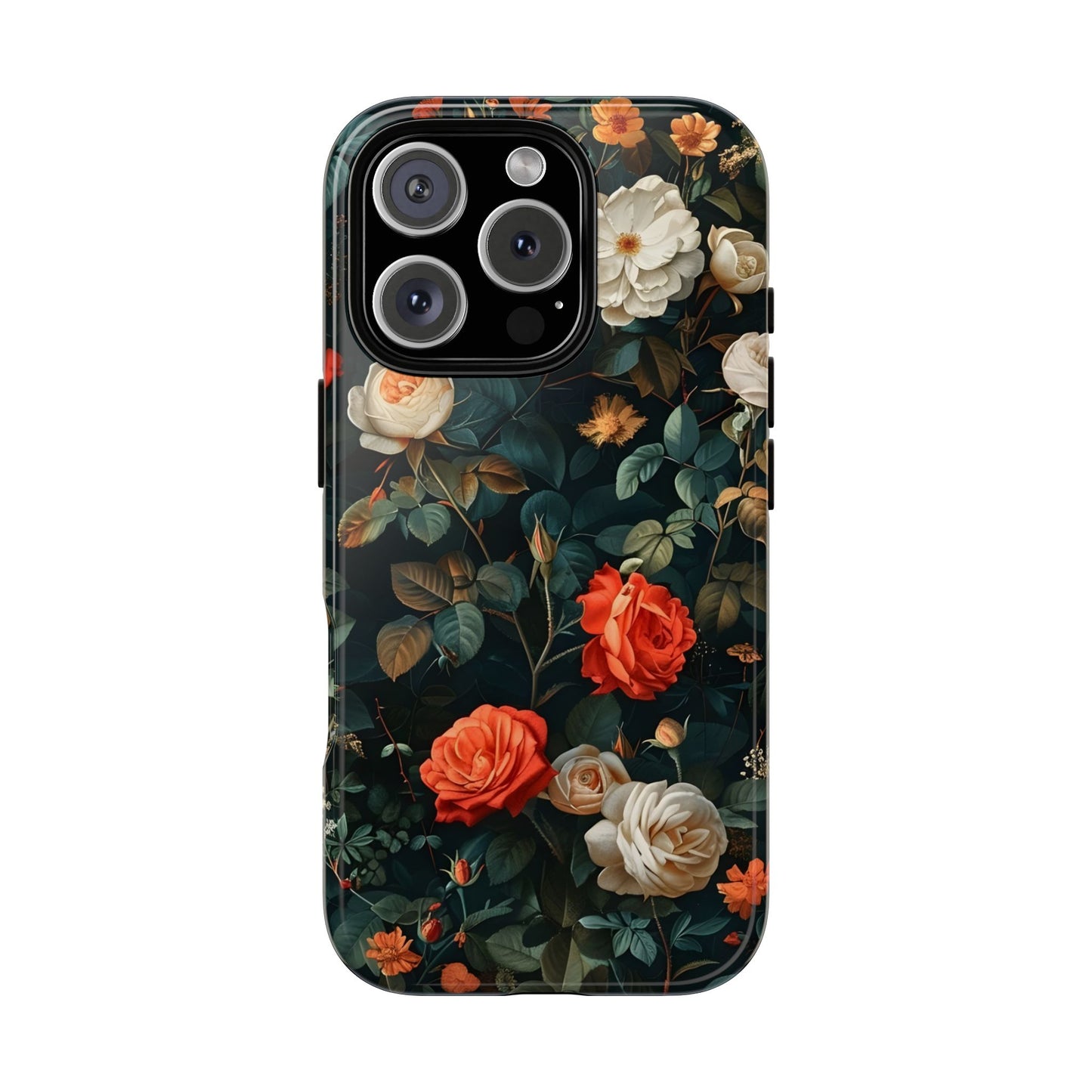 Floral Phone Case | Tough Cases with Elegant Design | Gift for Her, Mother's Day, Birthdays, Personalized, Trendy Tech Accessories