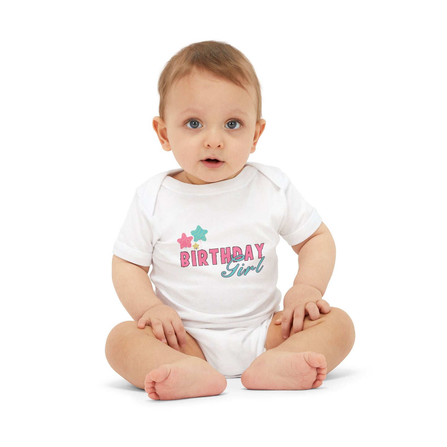 Birthday Girl Infant Jersey One Piece - Cute Baby Bodysuit for First Birthday Celebrations