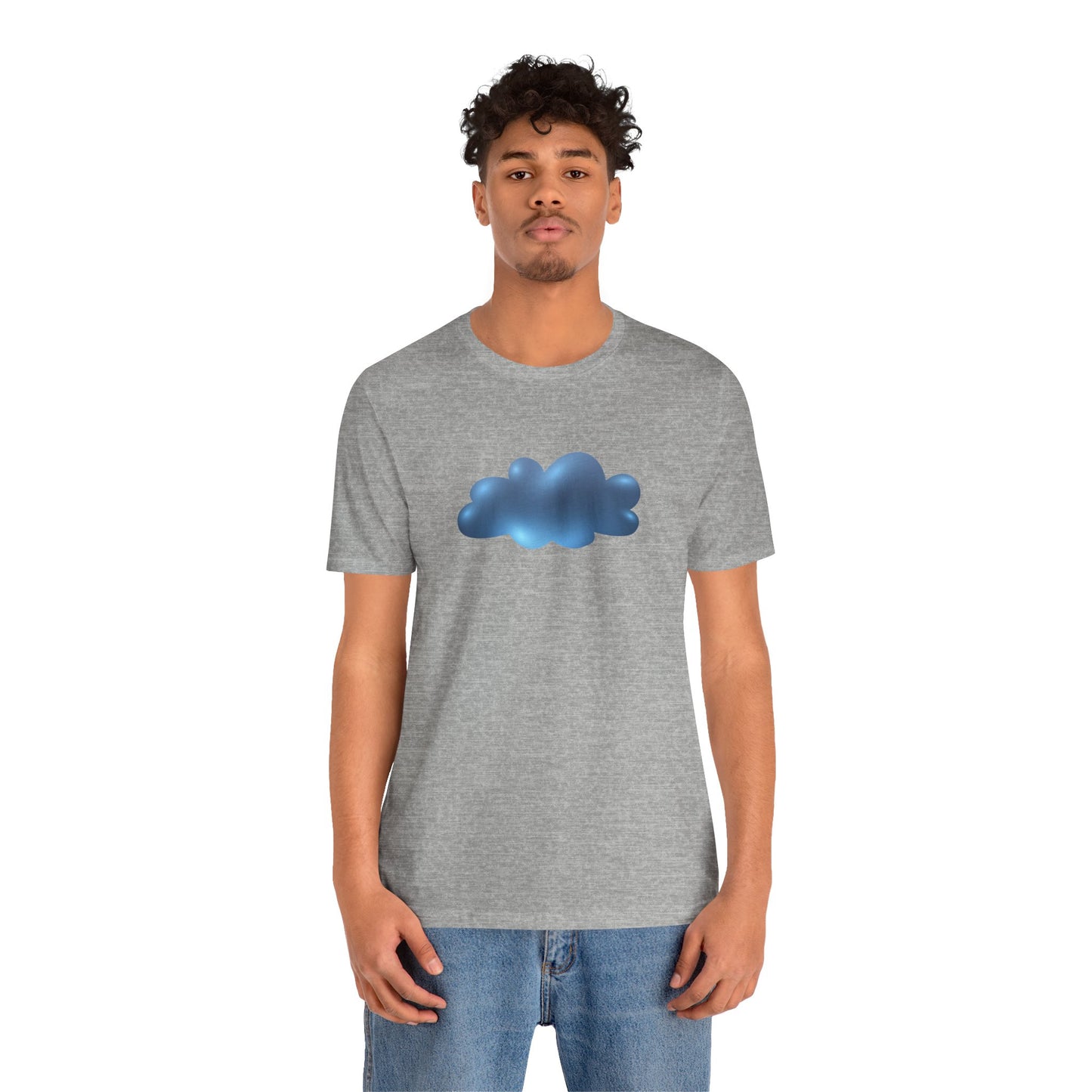 Unisex Jersey Short Sleeve Tee - Serene Cloudscape - Dreamy Cloud
