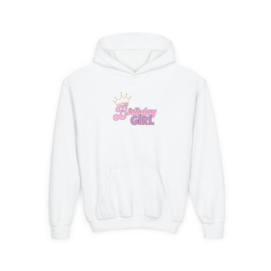 Birthday Girl Youth Hoodie - Perfect for Celebrations