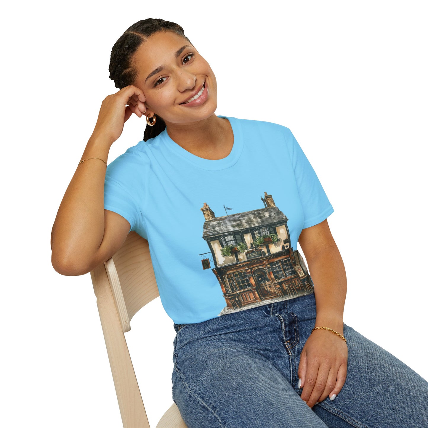 Unisex Softstyle T-Shirt - Charming & Cozy - Life in a British Village House