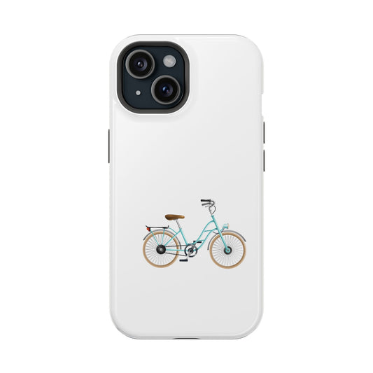 Charming Bicycle Magnetic Tough Case, Fun Phone Cover, Bike Lover Gift, Unique Mobile Accessory, Perfect for Fall and Spring Adventures