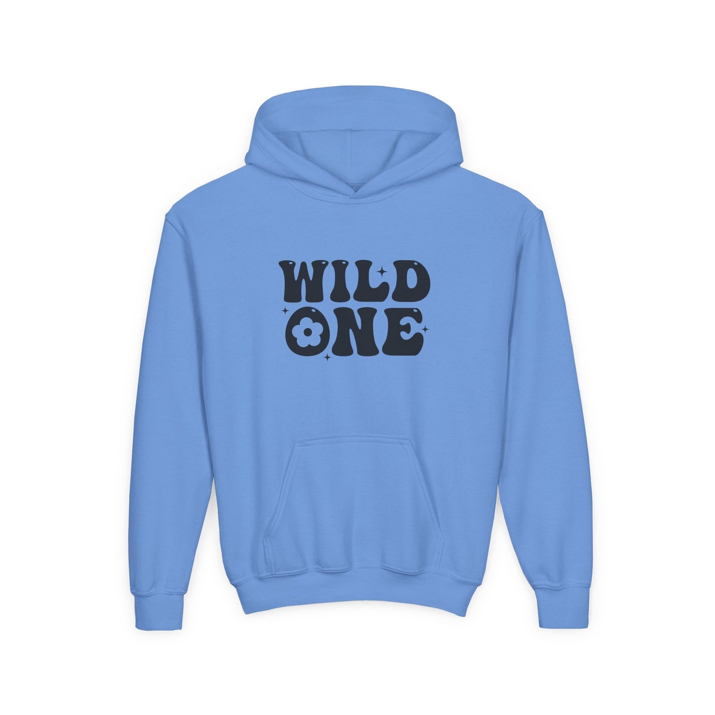 Youth Wild One Hoodie - Cozy Blend Sweatshirt for Adventurous Kids