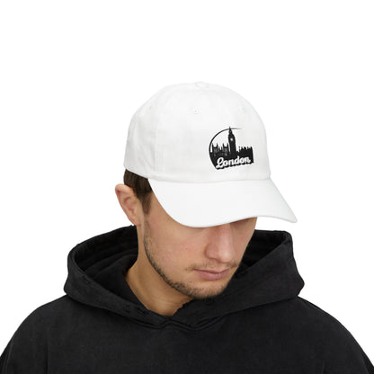 London Skyline Classic Dad Cap, Unisex Baseball Hat, Travel Gift, Casual Fashion, Outdoor Accessory, Men and Women’s Cap