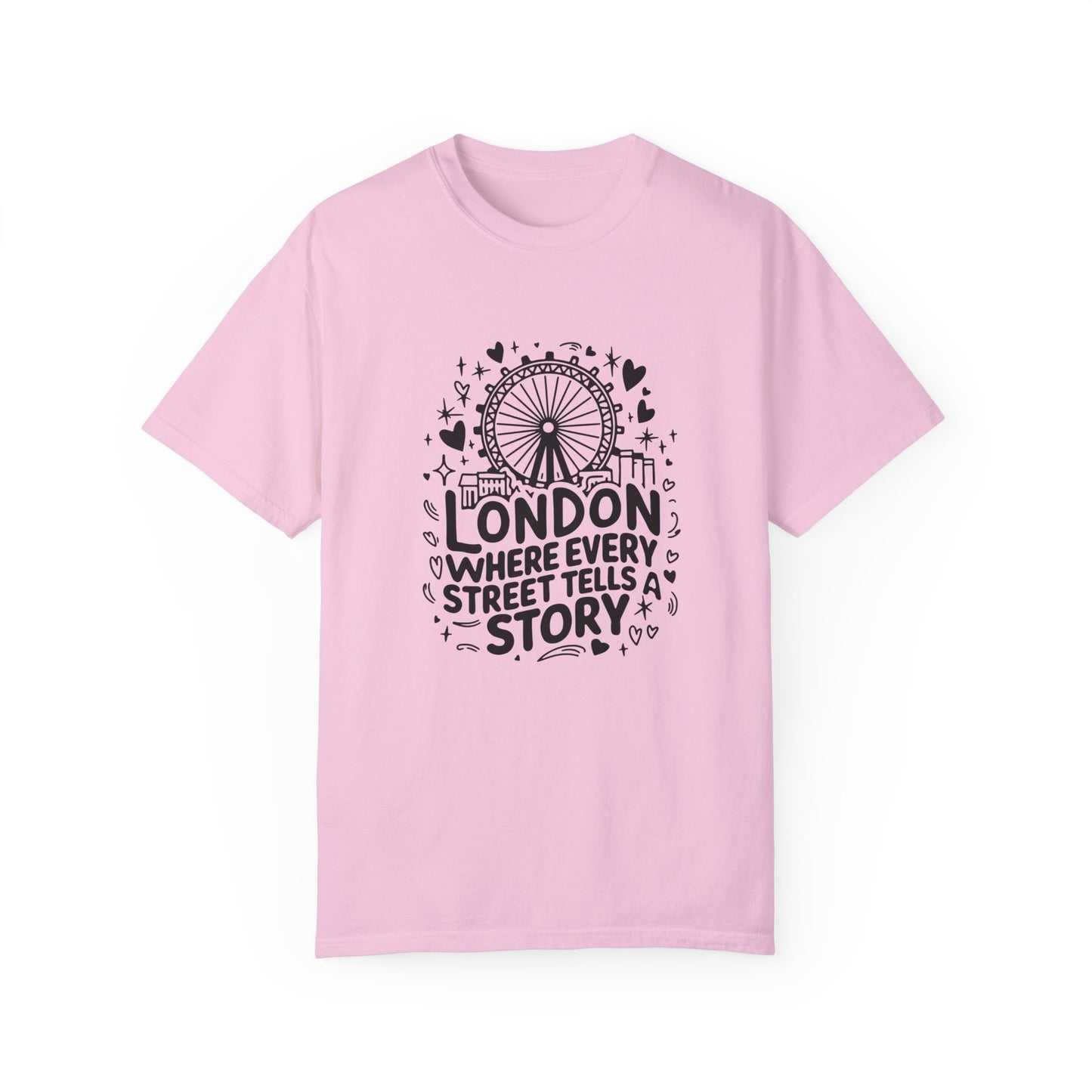 London Aesthetics Trendy Unisex Garment-Dyed T-shirt