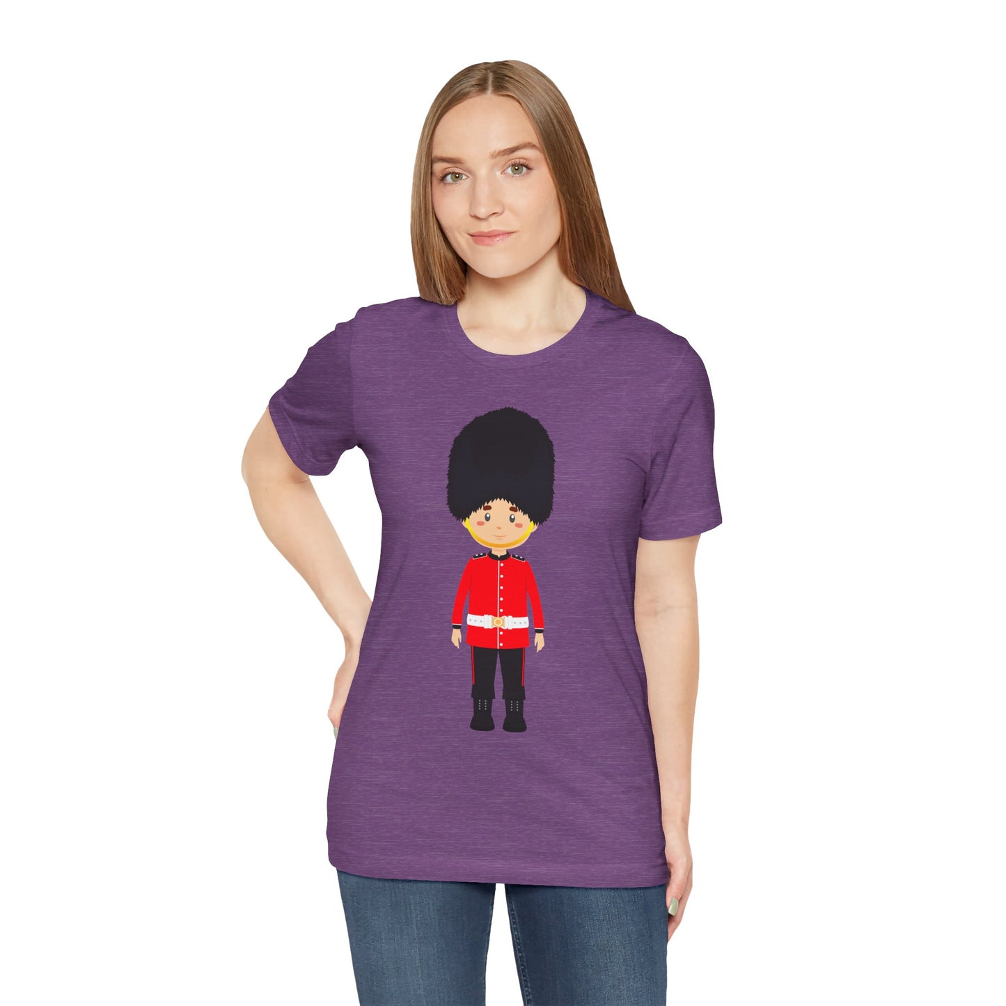 Unisex Jersey Short Sleeve Tee - Cornish Courage - Red Jackets of Bodmin