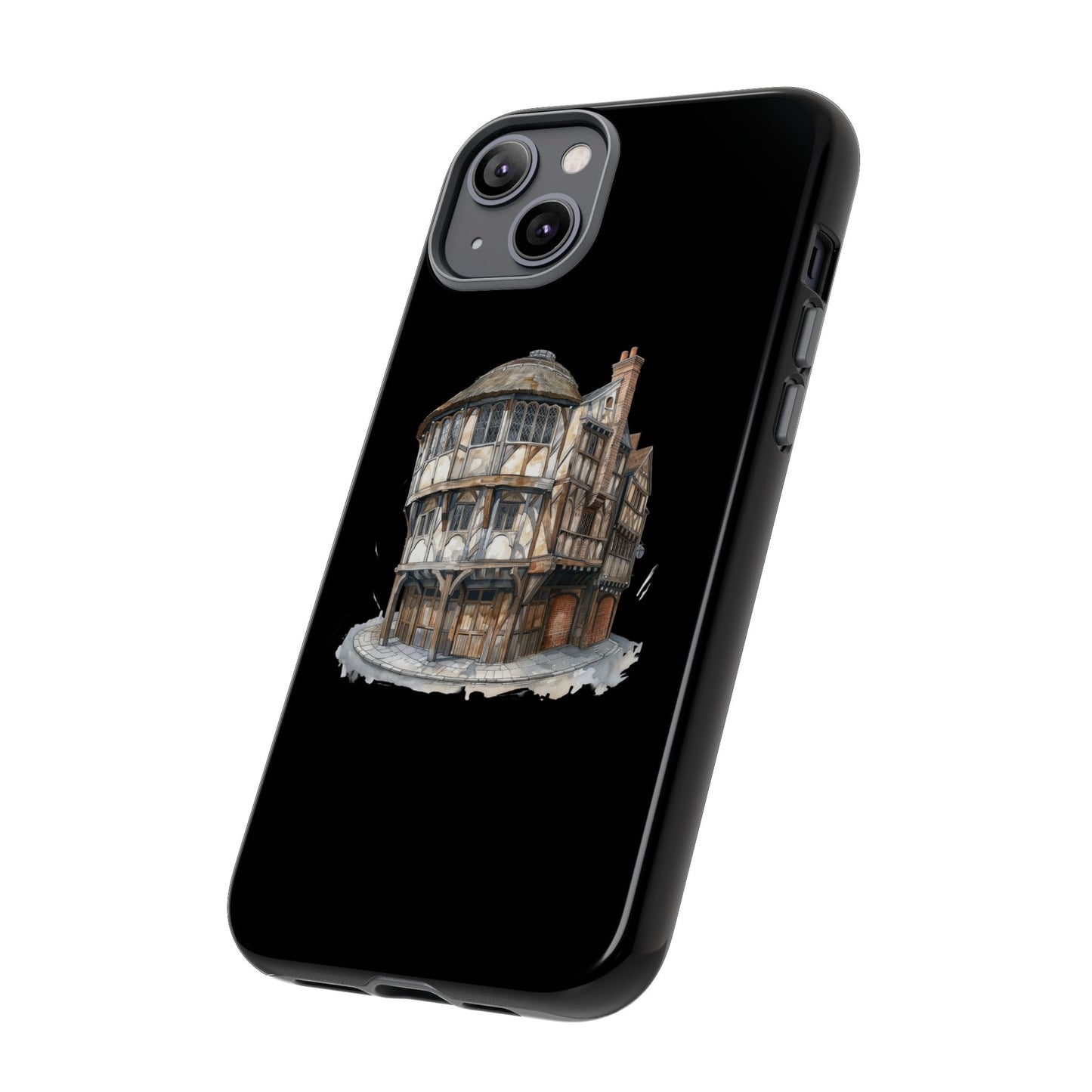 Stylish Phone Case featuring Unique Building Design, Art Lover Gift, Durable Phone Cover, Trendy Gadget Accessory, Unique Gift for Her