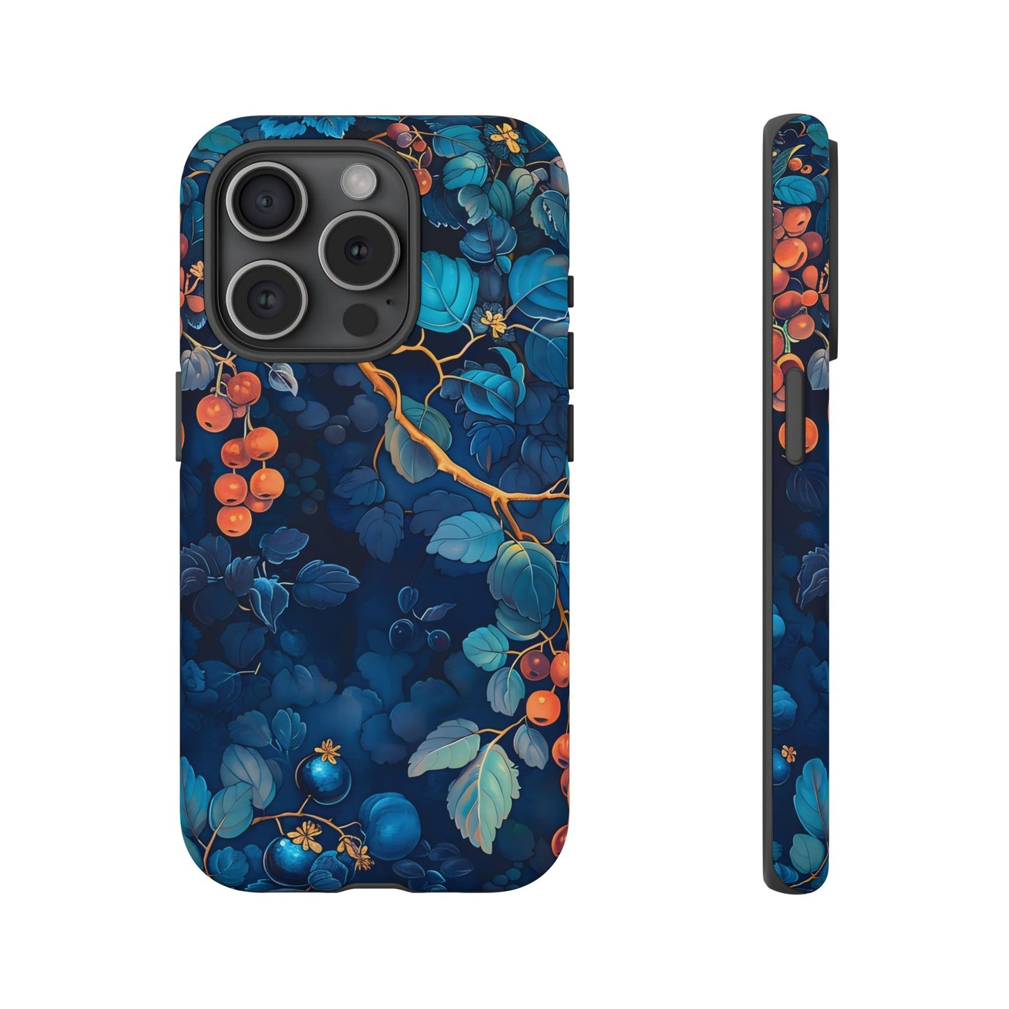 Artistic Phone Case with Floral Design, Tough Cases for iPhone, Nature-Inspired Accessory, Unique Gift for Her, Protective Cover