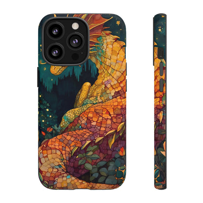 Dragon Art Phone Case, Tough Phone Cover, Fantasy Gift, Unique Mobile Accessory, Dragon Lover Gift, Stylish Protection