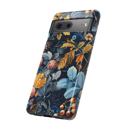 Floral iPhone Case, Tough Phone Cover, Nature-inspired Accessory, Gift for Her, Trendy Protection Case
